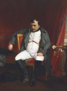 Napoleon ved Fontainebleau under den første abdikation - 31. marts 1814, 1845