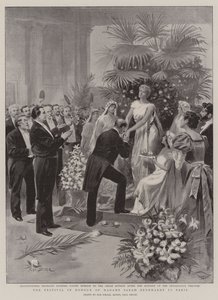 Festivalen til ære for Madame Sarah Bernhardt i Paris