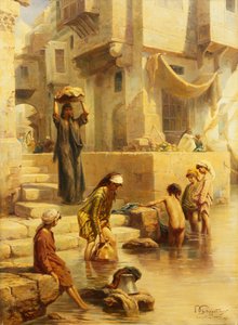De badende, 1896