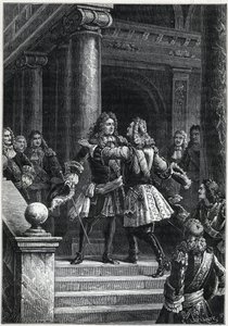 Rastatt-traktaten - Prins Eugen af Savoyen og marskal de Villars (kommandører for modstridende styrker i den spanske arvefølgekrig) - Spaniens arvefølgekrig (1701 til 1714) - Rastatt-traktaten - Mødet mellem Marechal de Villars og Eugene de Savoie