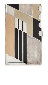 Cigaretetui, ca. 1925 (forgyldt metal og lak) af Paul Emile Brandt