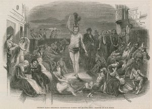 Solomon Eagle prædiker omvendelse under pesten (gravering) af Paul Falconer Poole