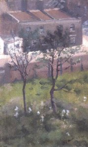 Edith Terrace, Chelsea (panel) af Paul Fordyce Maitland