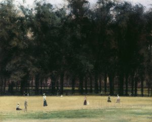 Kensington Gardens (olie på lærred)