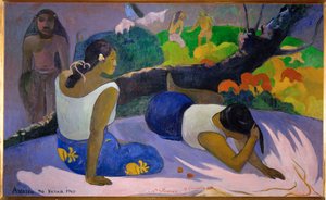 Arearea no vareua ino (olie på lærred) af Paul Gauguin