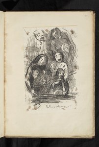 Før og efter - Nativity fragment af Paul Gauguin