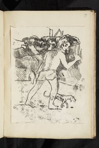 Før og efter - Retur fra jagten af Paul Gauguin