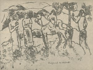 Bopælsskifte, 1936 af Paul Gauguin