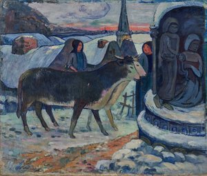 Julenat - Velsignelsen af okserne af Paul Gauguin