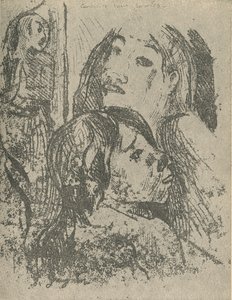 Samtale uden ord, 1936 af Paul Gauguin