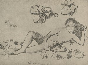 Dekorativ figur, 1936. af Paul Gauguin