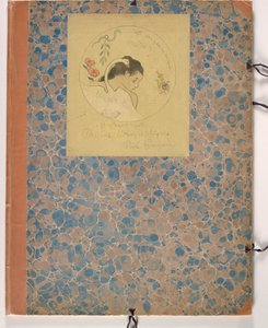 Design til en tallerken - Leda af Paul Gauguin
