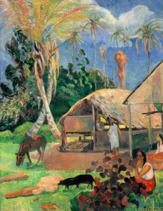 De sorte grise af Paul Gauguin