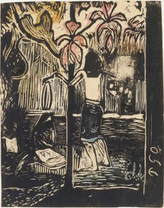 Duft Noa Noa, lille blok, 1894-95., 1894-95. af Paul Gauguin