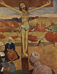 Fransk:  Le Christ jaune Den gule Kristus af Paul Gauguin