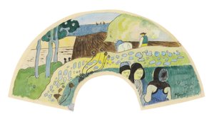 Fransk: Scène bretonne af Paul Gauguin