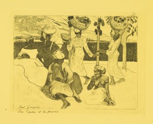 Heuschrecken und Ameisen: Ein Souvenir aus Martinique af Paul Gauguin