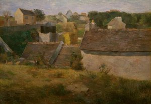 Huse i Vaugirard af Paul Gauguin