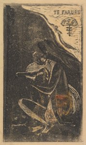 Here We Love Te Faruru, fra Duft Noa Noa, 1893-94. af Paul Gauguin