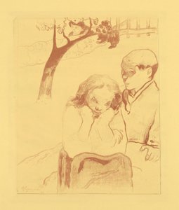 Menneskelig elendighed af Paul Gauguin