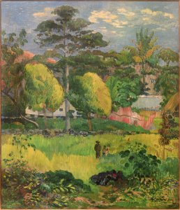 Landskab, 1901 af Paul Gauguin