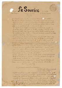 Le sourire: Journal sérieux, 13. oktober 1899 af Paul Gauguin