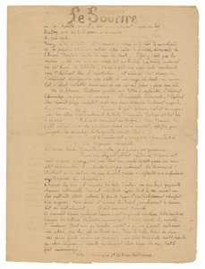 Le sourire: Journal sérieux, 19. september 1899 af Paul Gauguin