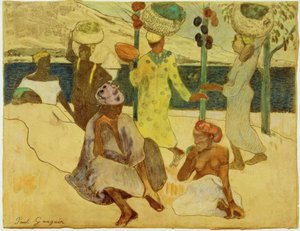 Cikader og myrer af Paul Gauguin