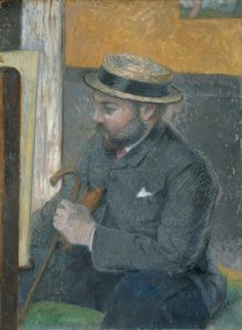 Manden med bådejeren af Paul Gauguin