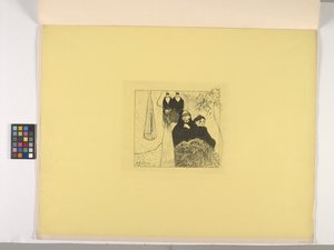 Græshopper og myrer - souvenir fra Martinique af Paul Gauguin