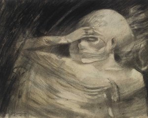 Madame La Mort, 1890-1891. af Paul Gauguin