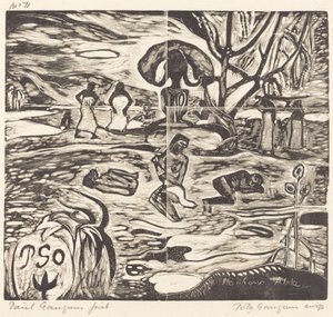 Mahana Atua (gudernes mad) af Paul Gauguin