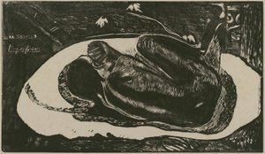 Manao Tupapau (Spirit of the Dead Watching) af Paul Gauguin