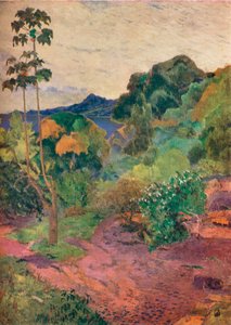 Martinique Landskab, 1887 af Paul Gauguin