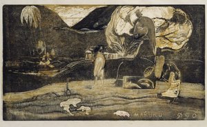 Maruru (Tak) af Paul Gauguin