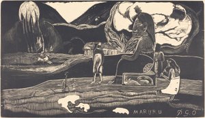 Maruru (tak) af Paul Gauguin