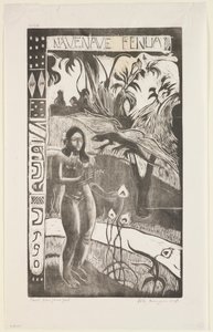 Nave Nave Fenua, fra serien "Noa Noa" af Paul Gauguin