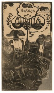 Noa Noa (Duftende), fra Noa Noa Suite af Paul Gauguin