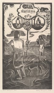 Noah Noah, 1893-94. af Paul Gauguin