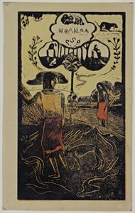 Noa Noa Duft Fra serien Noa Noa, 1893-1894 af Paul Gauguin