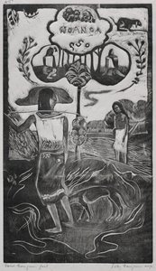 Noa Noa: Noa Noa Duftende Duft, 1893 -94. af Paul Gauguin
