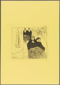 Alte Frauen von Arles, aus der "Volpini Suite: Dessins lithographiques" af Paul Gauguin
