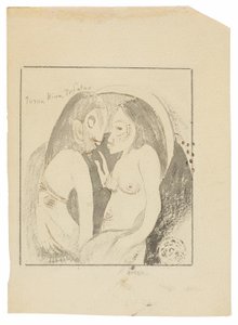 Parau Hina Tefatou (Ord mellem Månens Gud og Jordens Gud) af Paul Gauguin