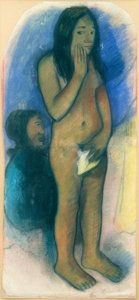 Tale af en ond ånd af Paul Gauguin