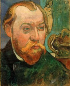 Portræt af Louis Roy af Paul Gauguin
