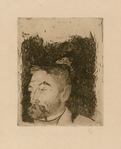 Portræt af Stéphane Mallarmé af Paul Gauguin