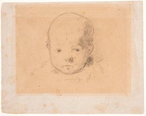 Porträt des Sohnes des Künstlers Clovis, geboren am 10. Mai 1879 af Paul Gauguin
