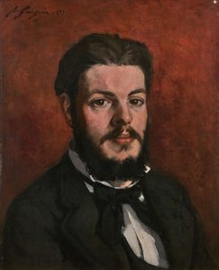 Portræt af Claude Antoine Charles Favre, 1877. af Paul Gauguin