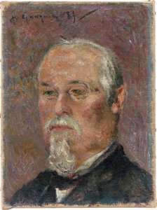 Portræt af Philibert Favre, 1885. af Paul Gauguin