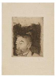 Portræt af Stéphane Mallarmé af Paul Gauguin